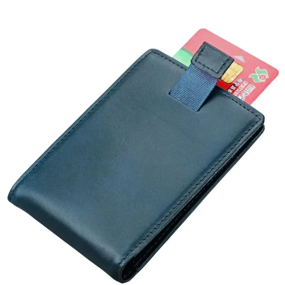 Mens Slim Wallet with Money Clip RFID Blocking Bifold Credit Card Holder Case US